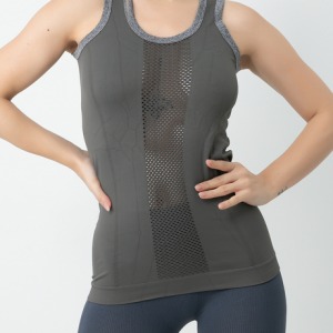 Gigotto Kadın File Detaylı Spor Tişört