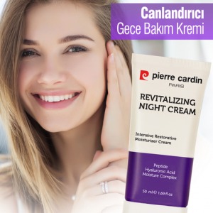 Gençleştirici, Yaşlanma Karşıtı Ve Kırışıklık Giderici Nemlendiricili Yoğun Gece Bakım Kremi 50 ml