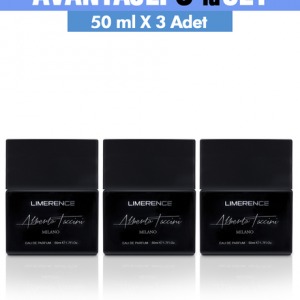 3'Lü Set Alberto Taccini Limerence Erkek Parfüm 50 ml